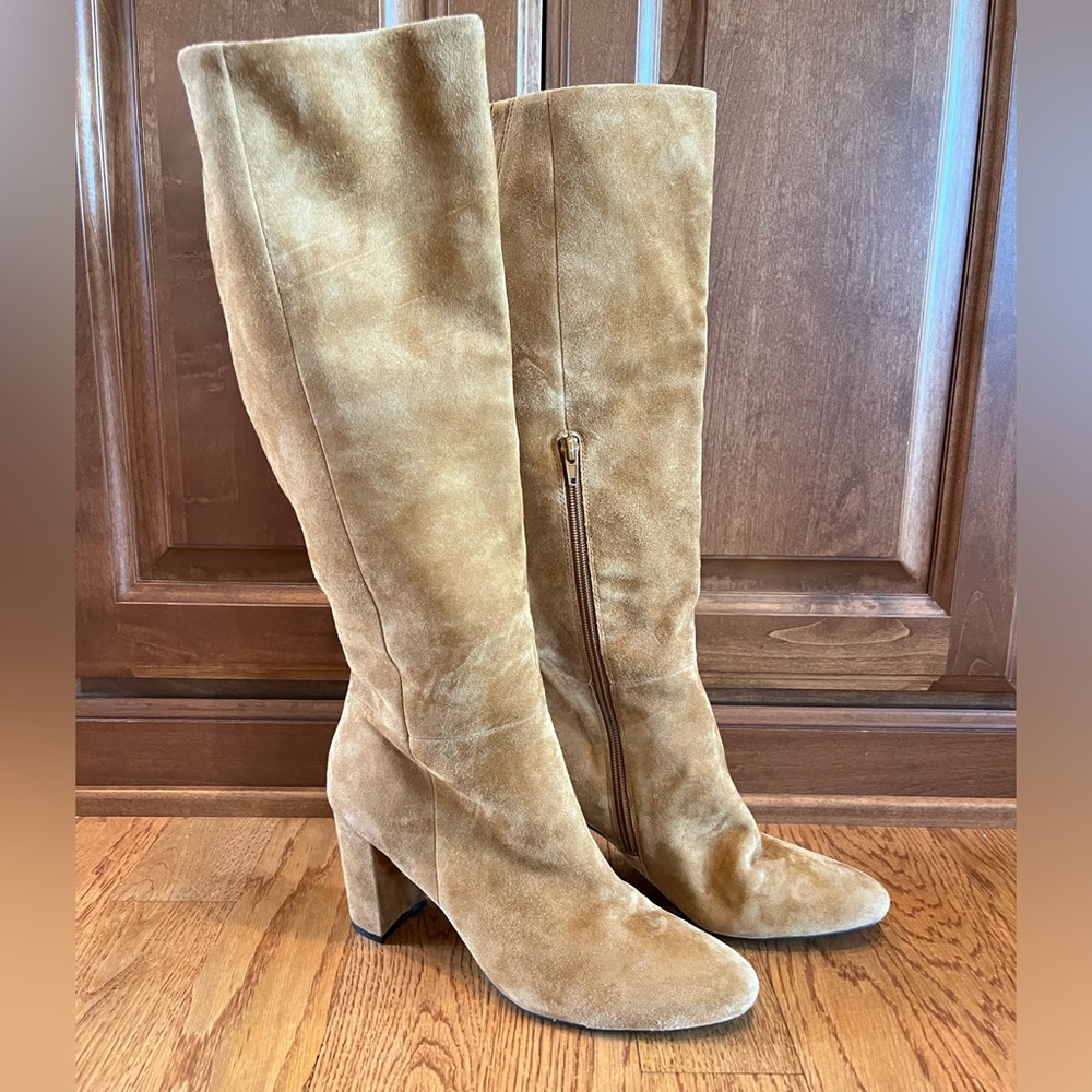 Charles David Boots: Light Brown Color, Size 10